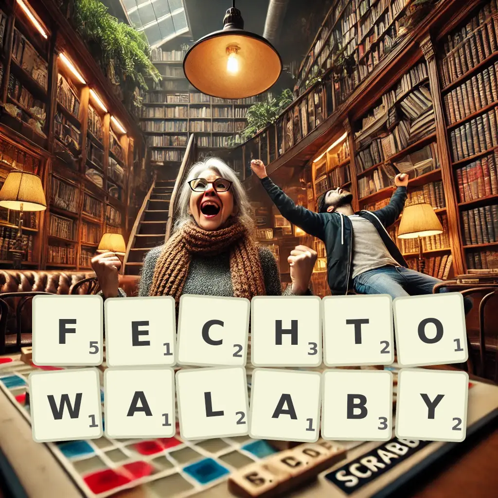Słowa z liter FECHTOWAŁABY