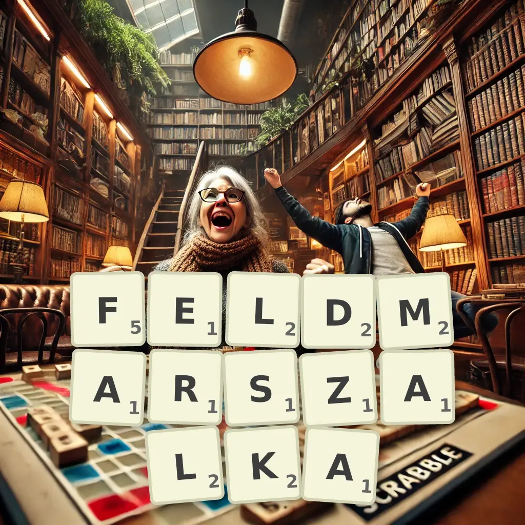 Słowa z liter FELDMARSZAŁKA