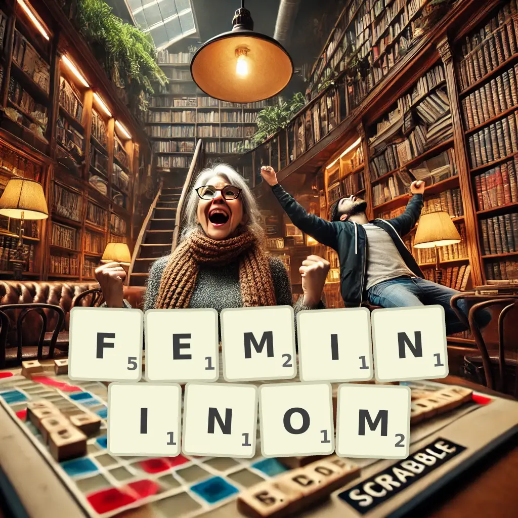 Lista słów z liter FEMININOM Słowa z liter FEMININOM