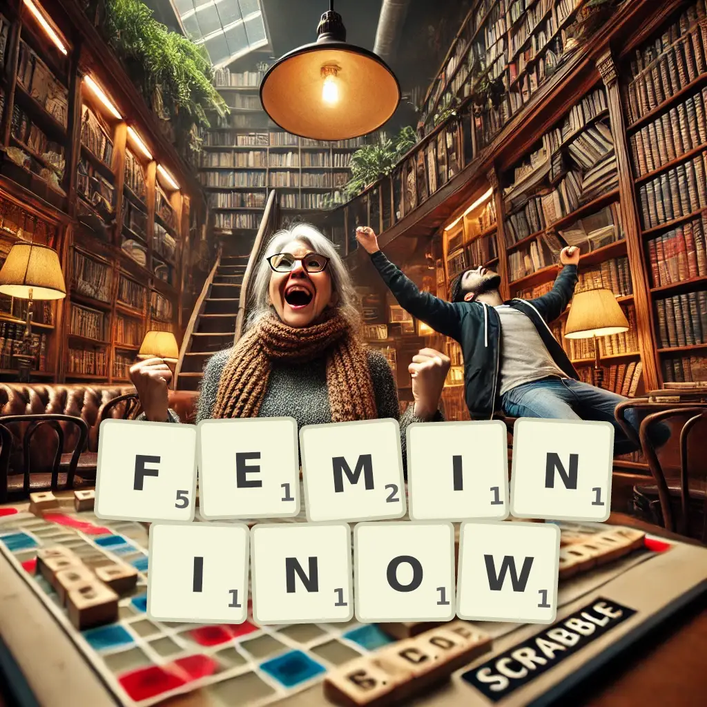Lista słów z liter FEMININÓW Słowa z liter FEMININÓW