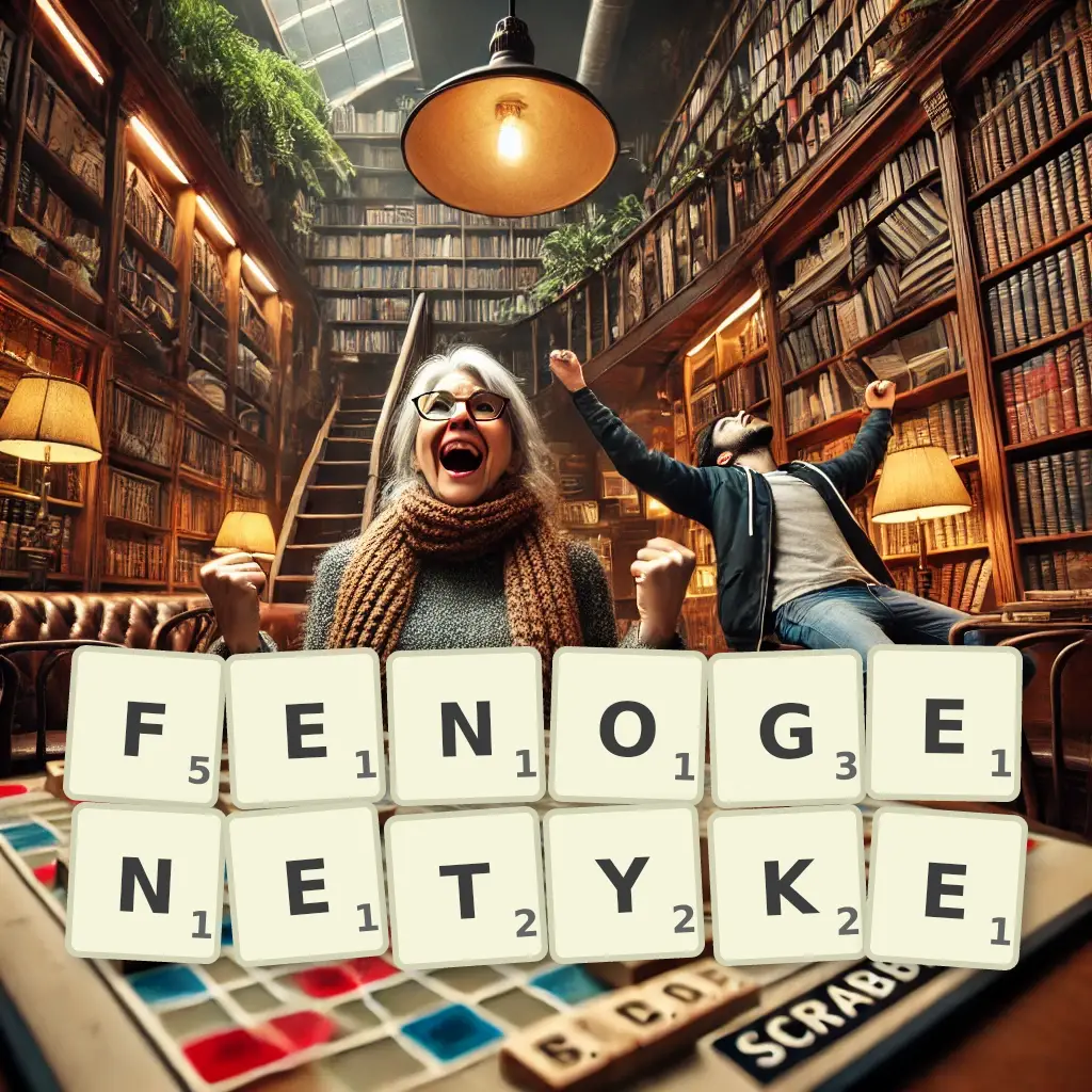 Słowa z liter FENOGENETYKĘ