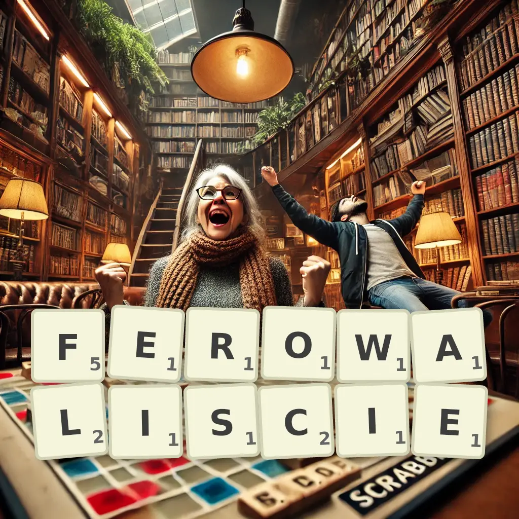 Lista słów z liter FEROWALIŚCIE Słowa z liter FEROWALIŚCIE