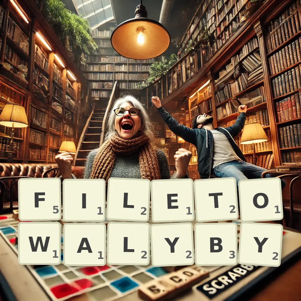 Słowa z liter FILETOWAŁYBY