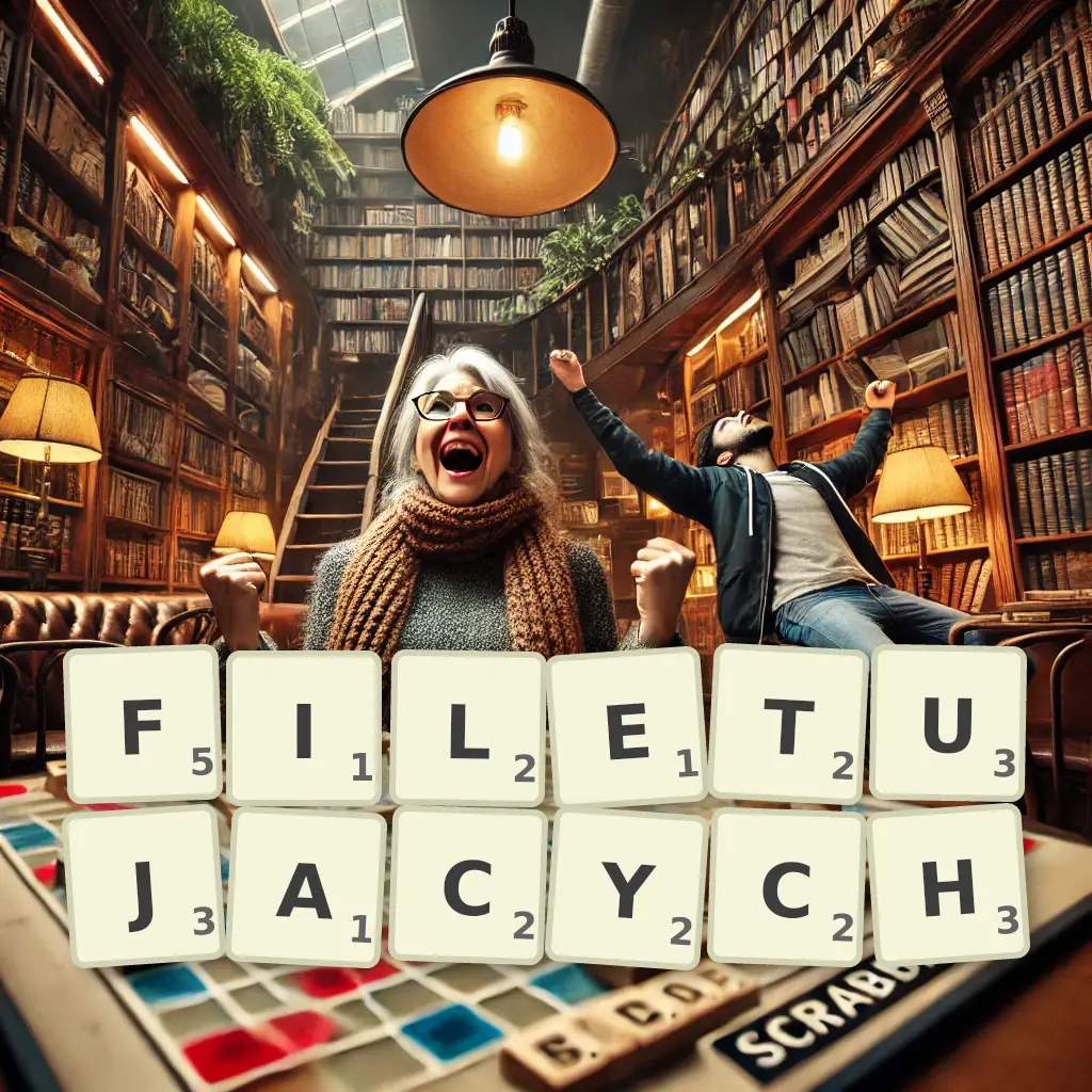Słowa z liter FILETUJĄCYCH