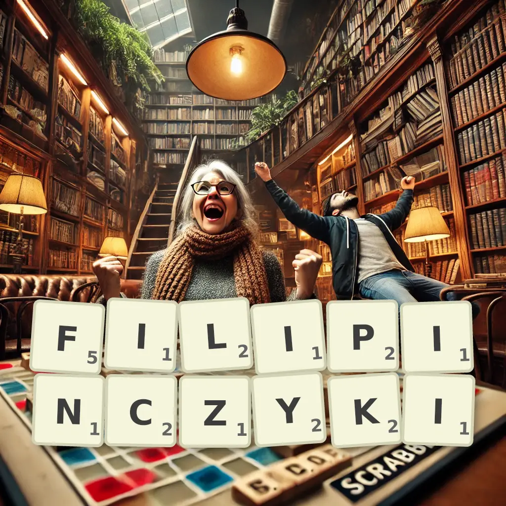 Słowa z liter FILIPIŃCZYKI