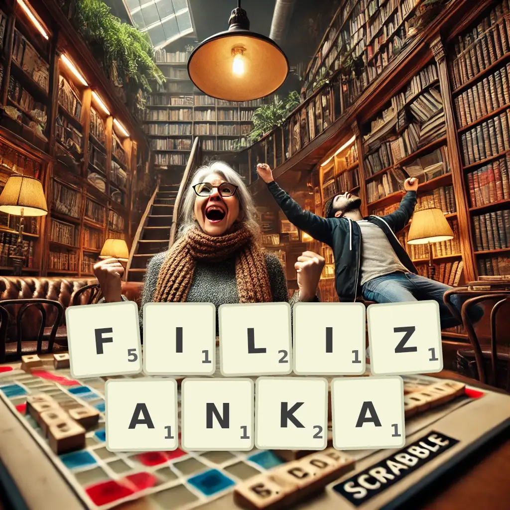 Słowa z liter FILIŻANKĄ