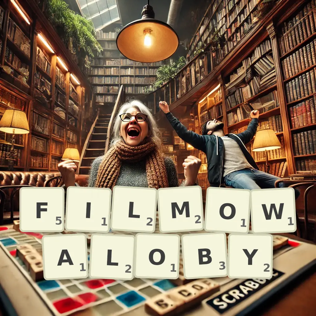 Słowa z liter FILMOWAŁOBY