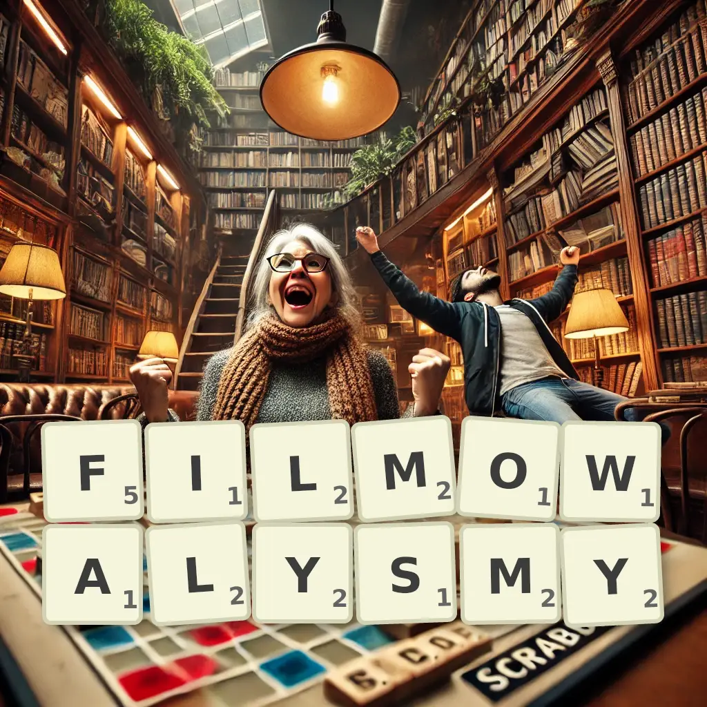 Lista słów z liter FILMOWAŁYŚMY Słowa z liter FILMOWAŁYŚMY