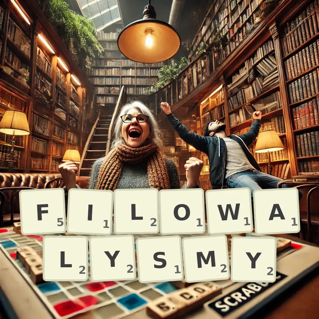 Lista słów z liter FILOWAŁYŚMY Słowa z liter FILOWAŁYŚMY