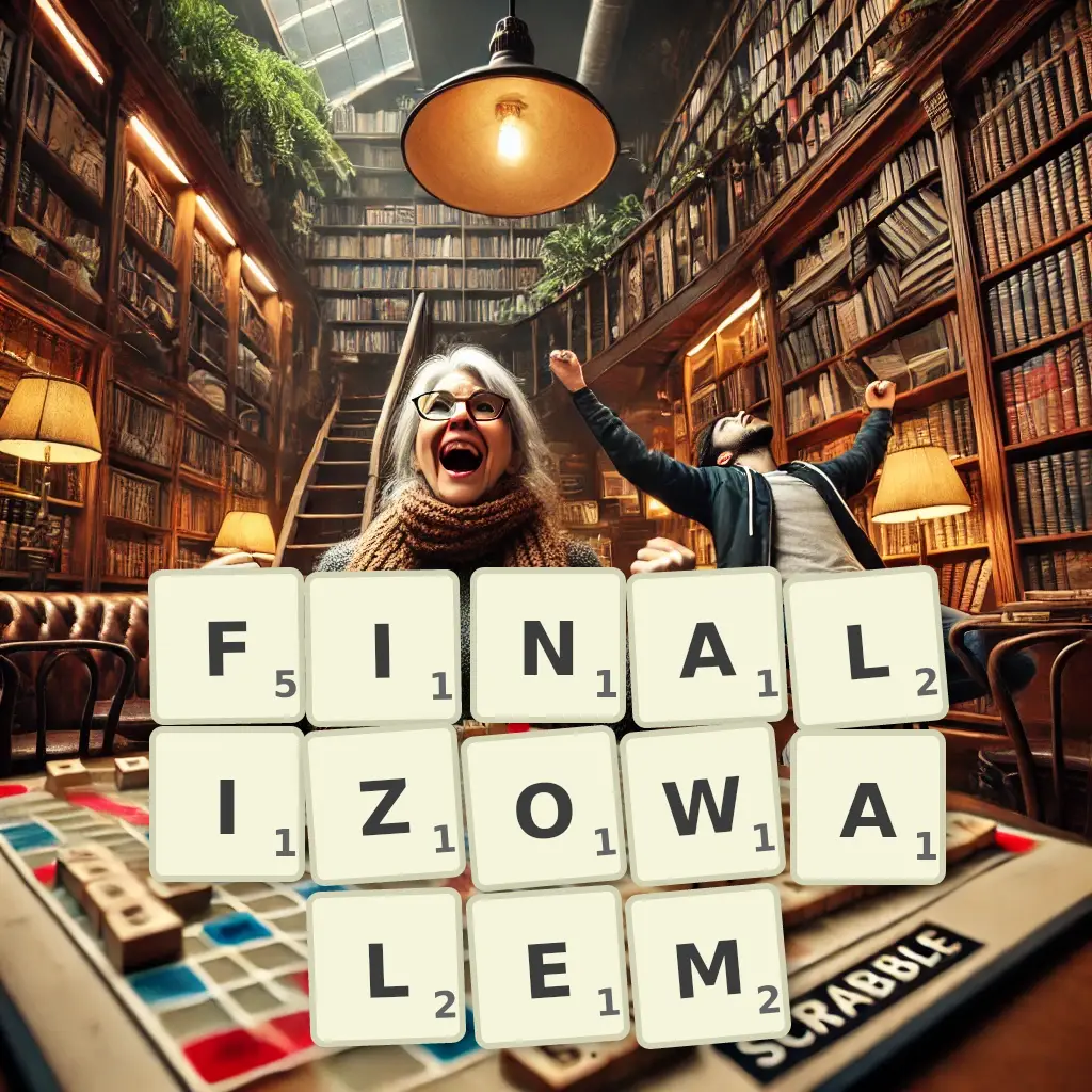 Słowa z liter FINALIZOWAŁEM
