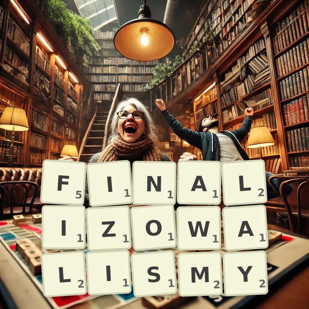 Słowa z liter FINALIZOWALIŚMY