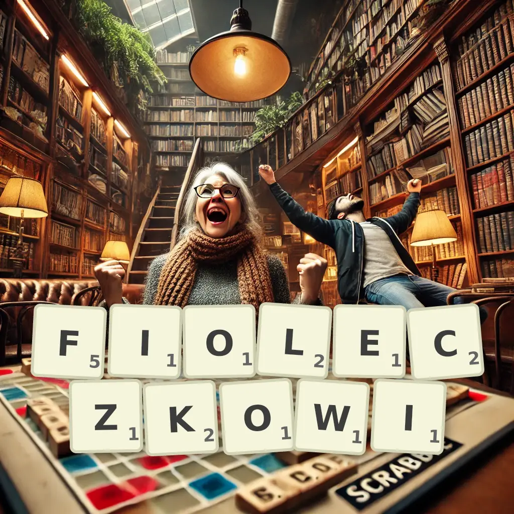 Słowa z liter FIOŁECZKOWI