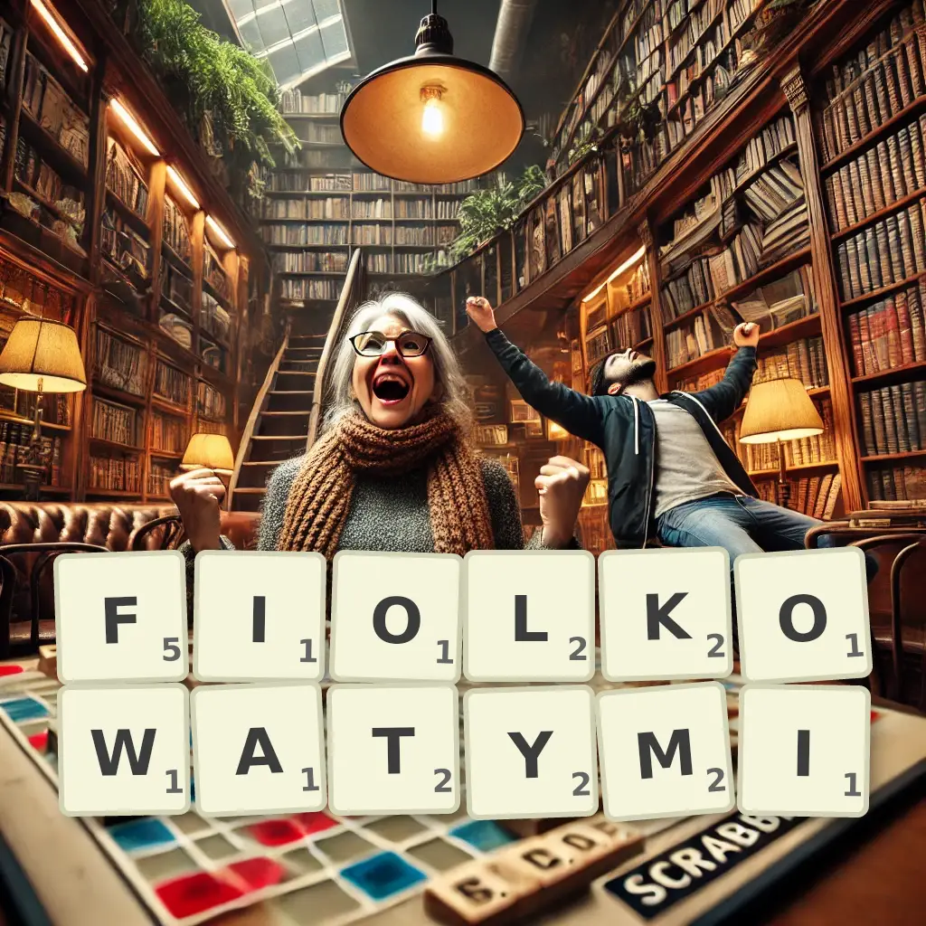 Słowa z liter FIOŁKOWATYMI