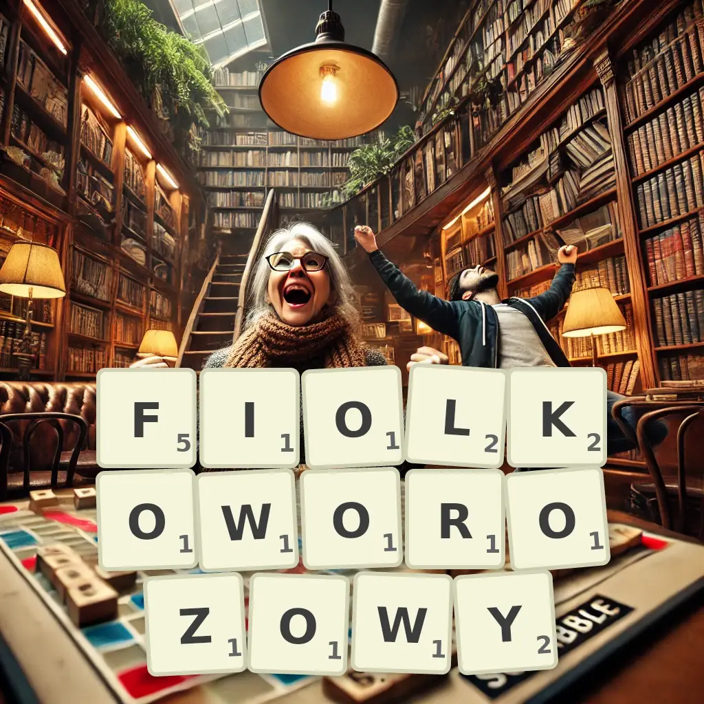 Słowa z liter FIOŁKOWORÓŻOWY