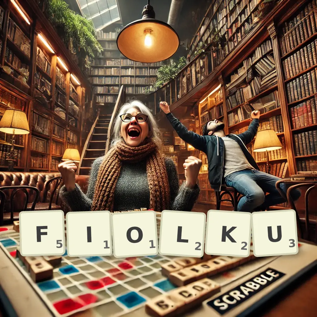 Słowa z liter FIOŁKU