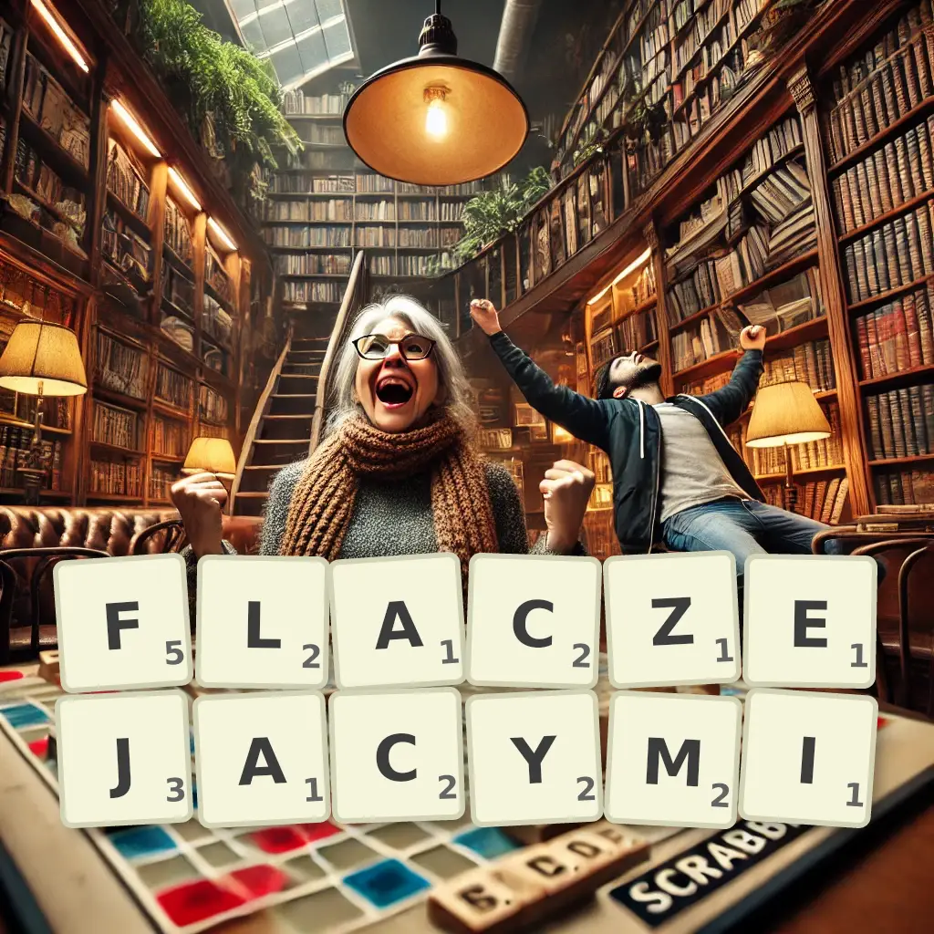Słowa z liter FLACZEJĄCYMI