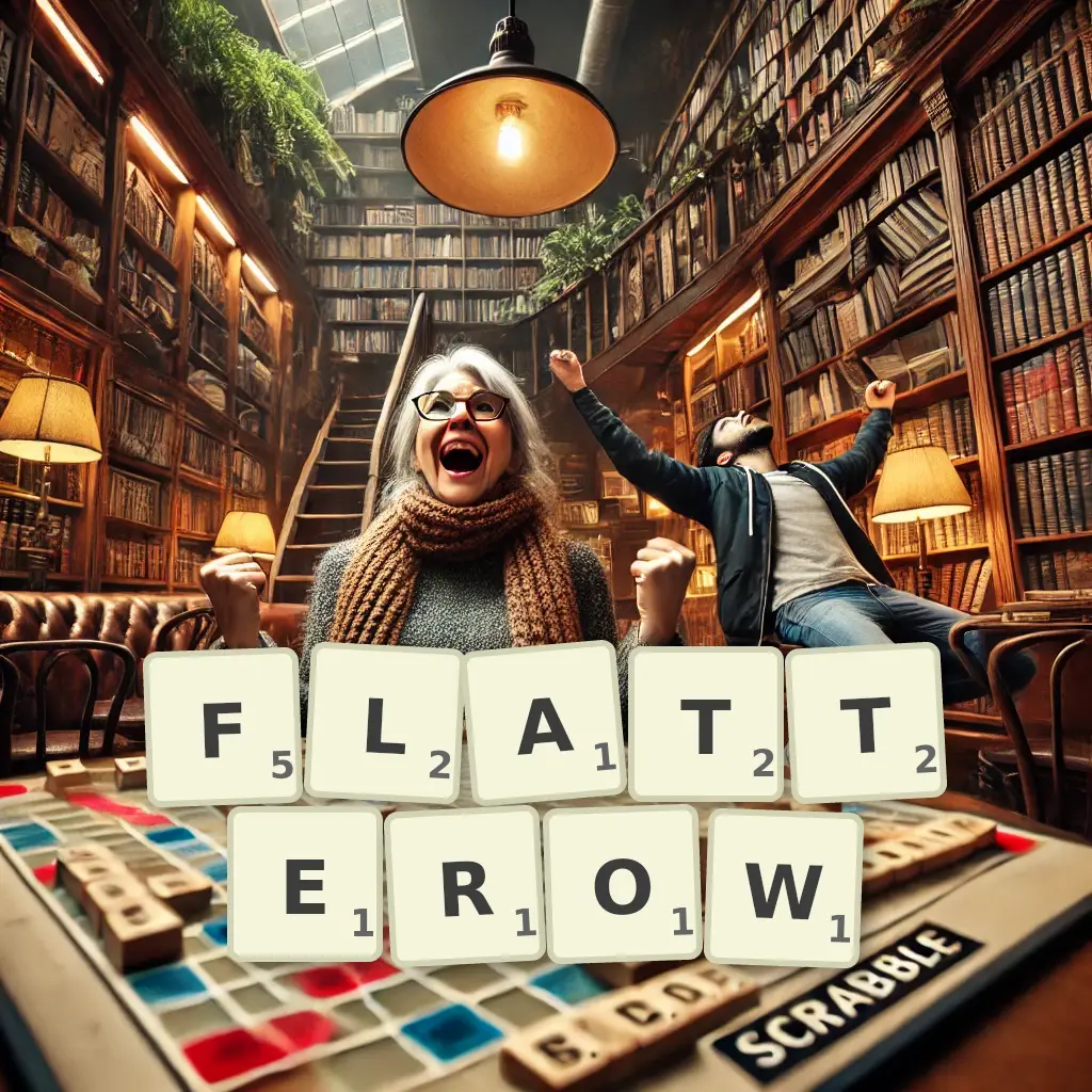 Słowa z liter FLATTERÓW
