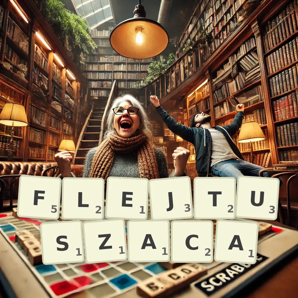 Słowa z liter FLEJTUSZĄCĄ