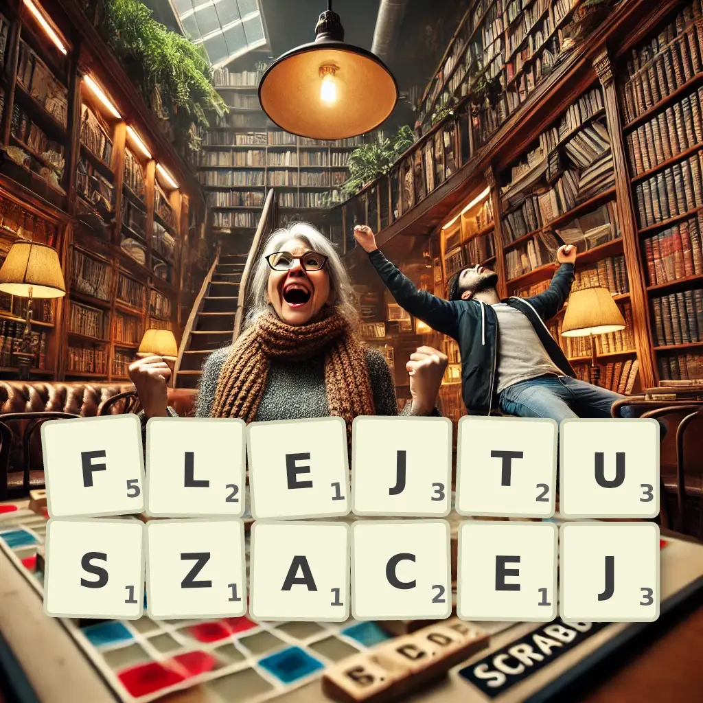 Słowa z liter FLEJTUSZĄCEJ