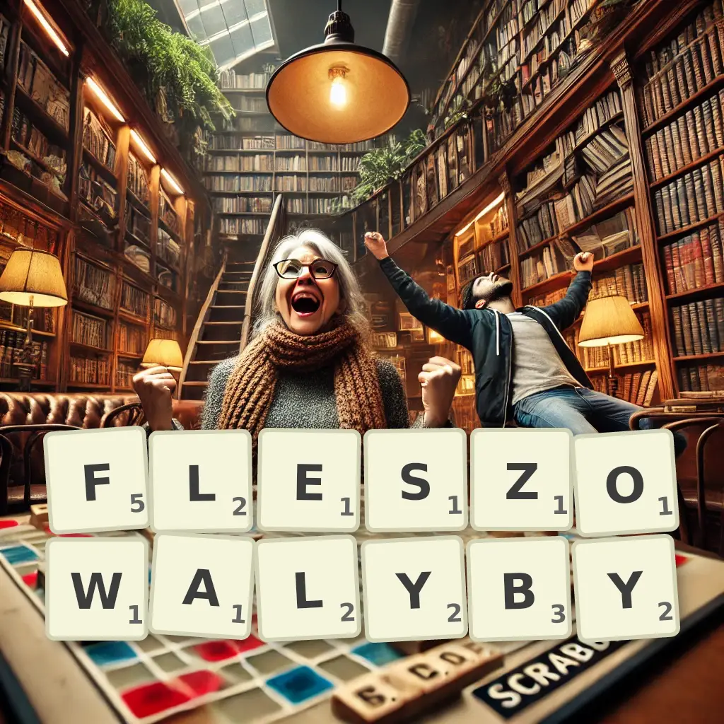 Słowa z liter FLESZOWAŁYBY