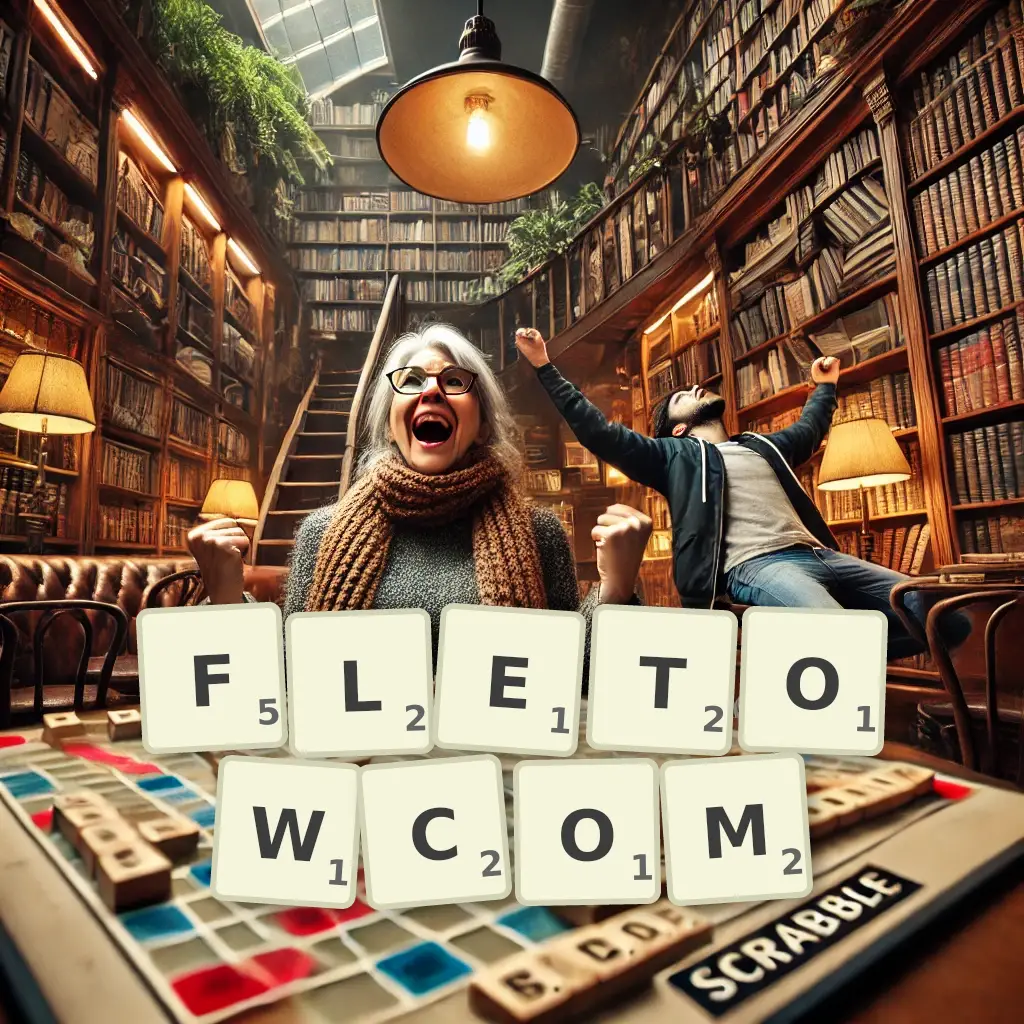 Słowa z liter FLETOWCOM