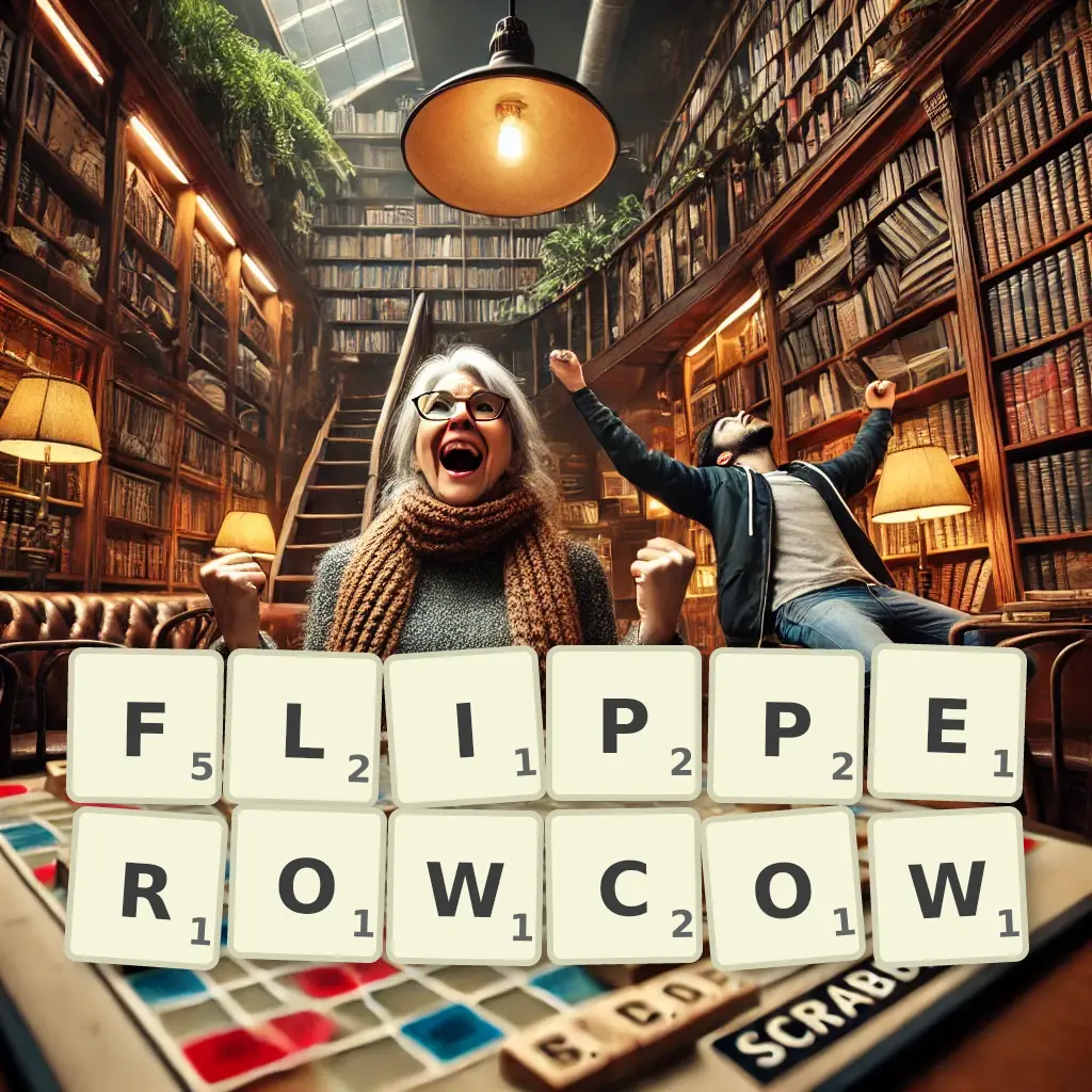 Słowa z liter FLIPPEROWCÓW