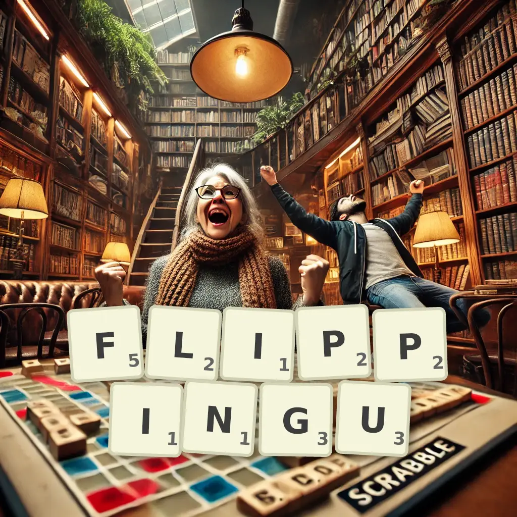 Słowa z liter FLIPPINGU