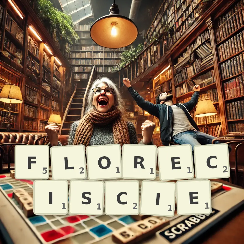 Słowa z liter FLORECIŚCIE