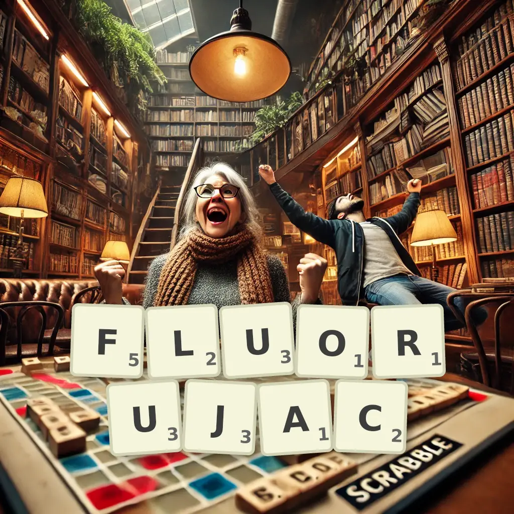 Słowa z liter FLUORUJĄC