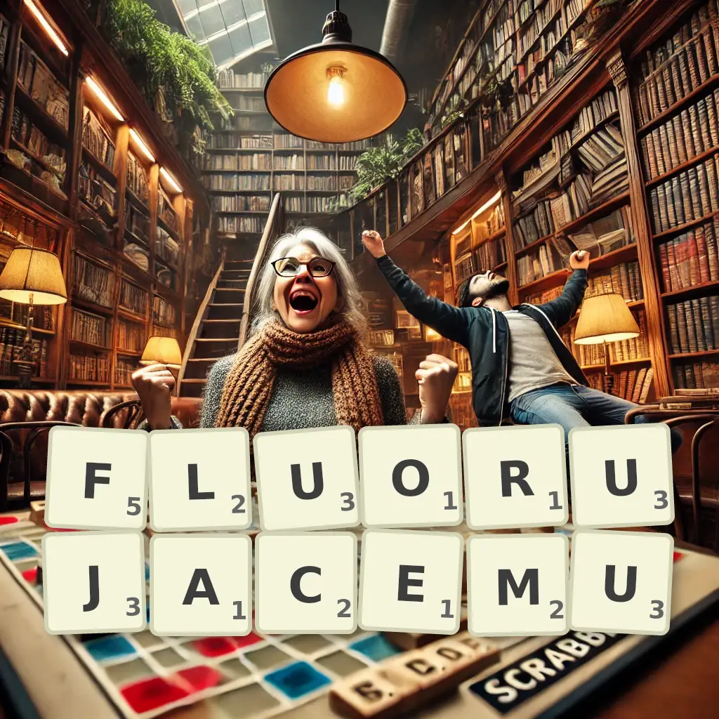 Słowa z liter FLUORUJĄCEMU