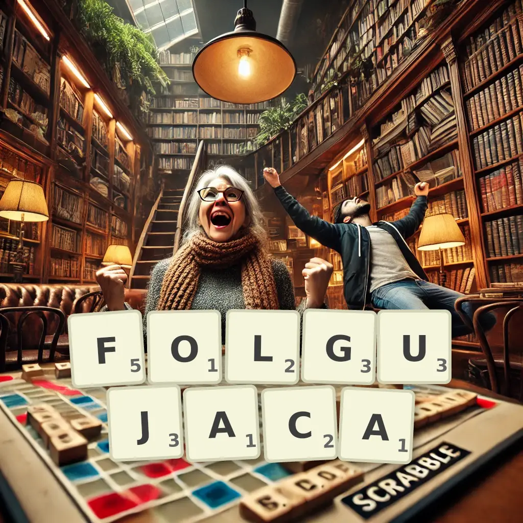 Słowa z liter FOLGUJĄCA