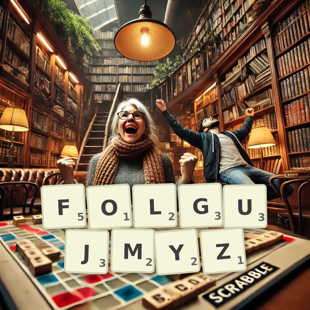 Słowa z liter FOLGUJMYŻ