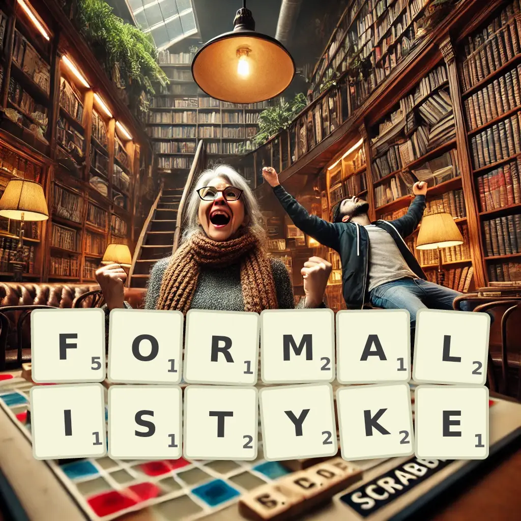 Słowa z liter FORMALISTYKĘ