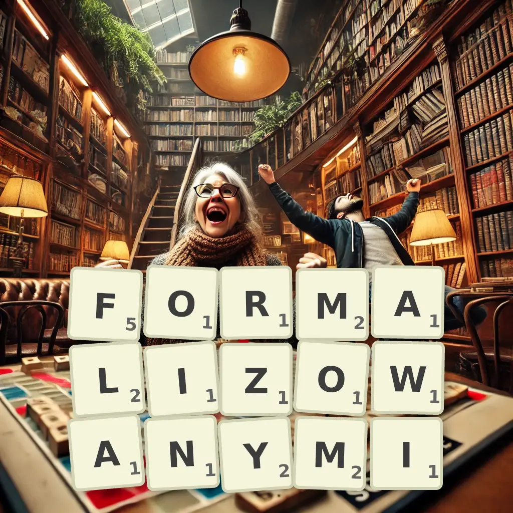 Słowa z liter FORMALIZOWANYMI