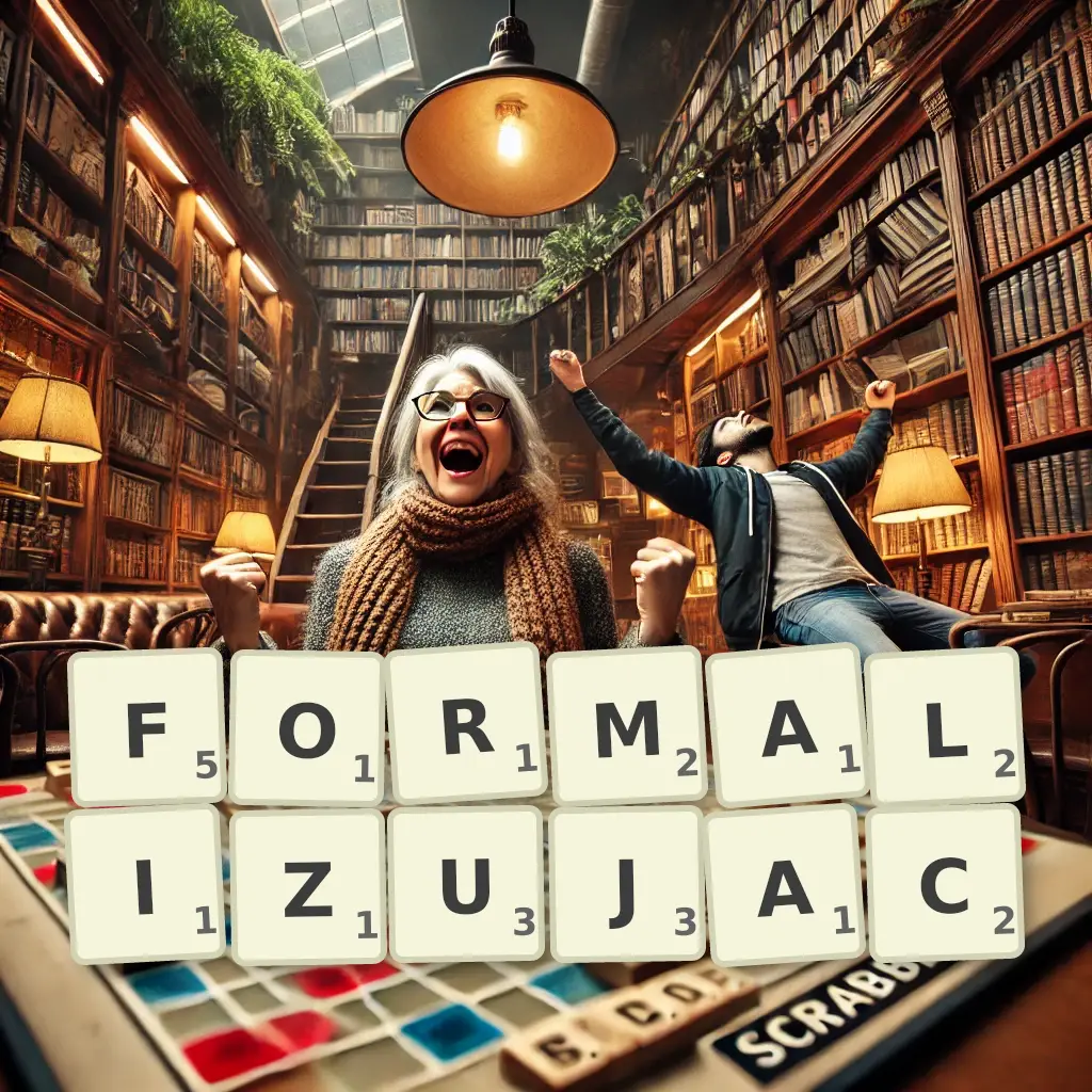 Słowa z liter FORMALIZUJĄC