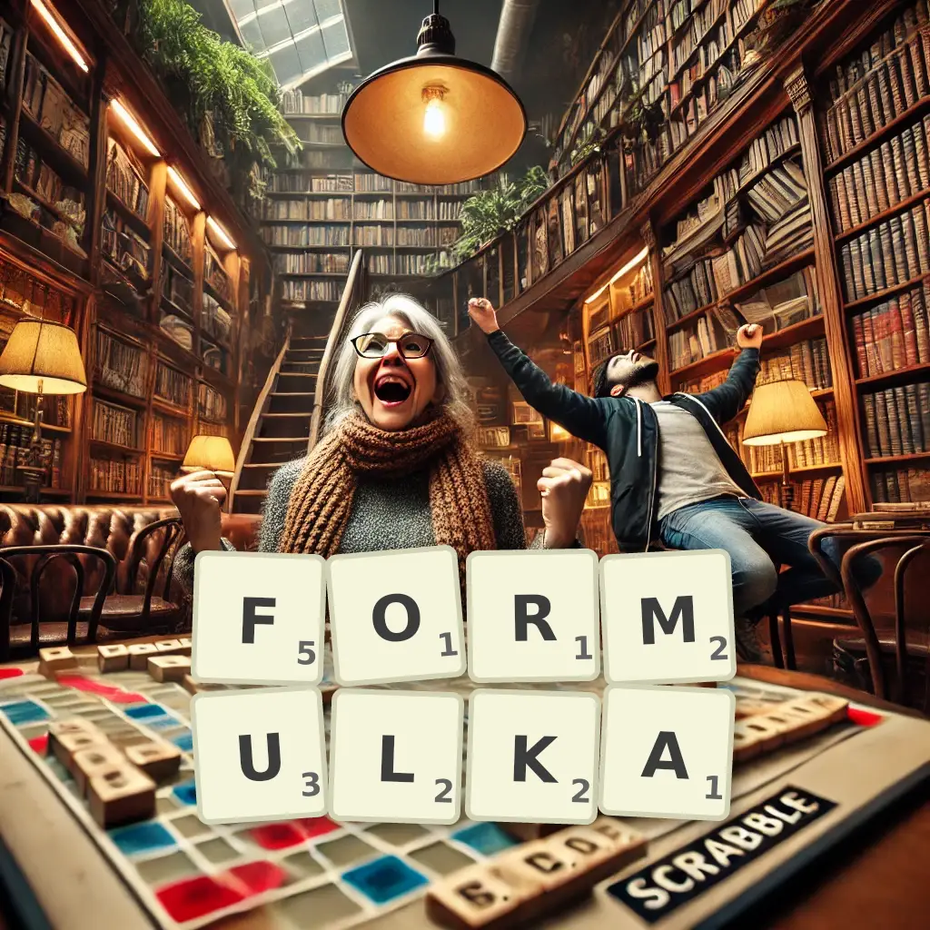 Słowa z liter FORMUŁKA