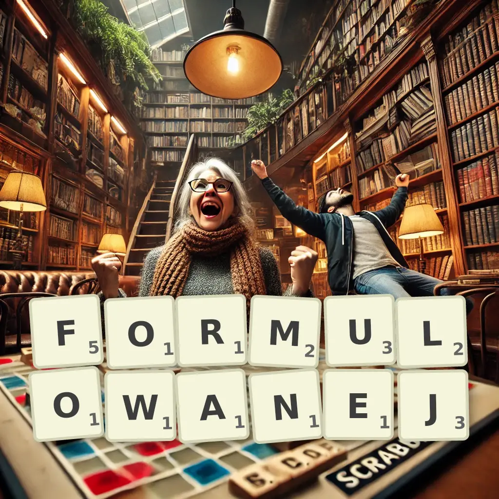 Słowa z liter FORMUŁOWANEJ
