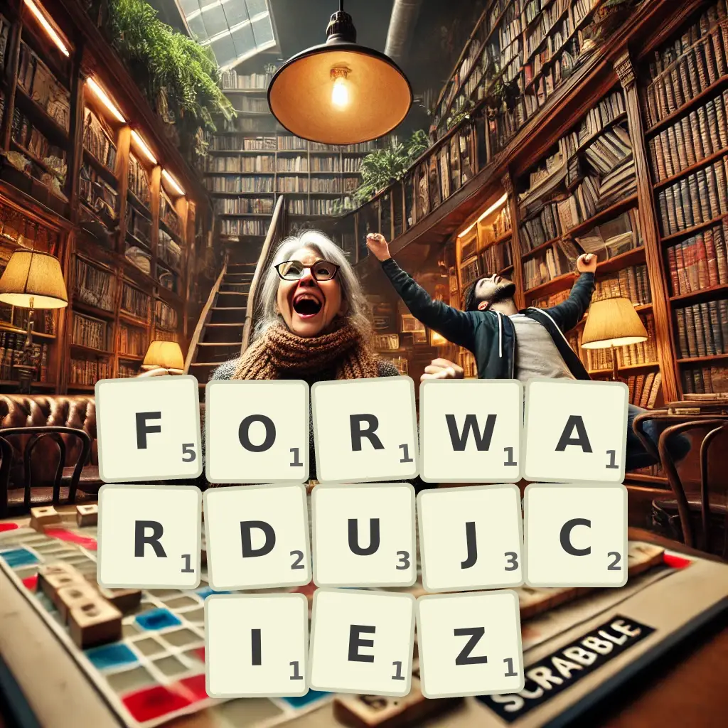 Słowa z liter FORWARDUJCIEŻ