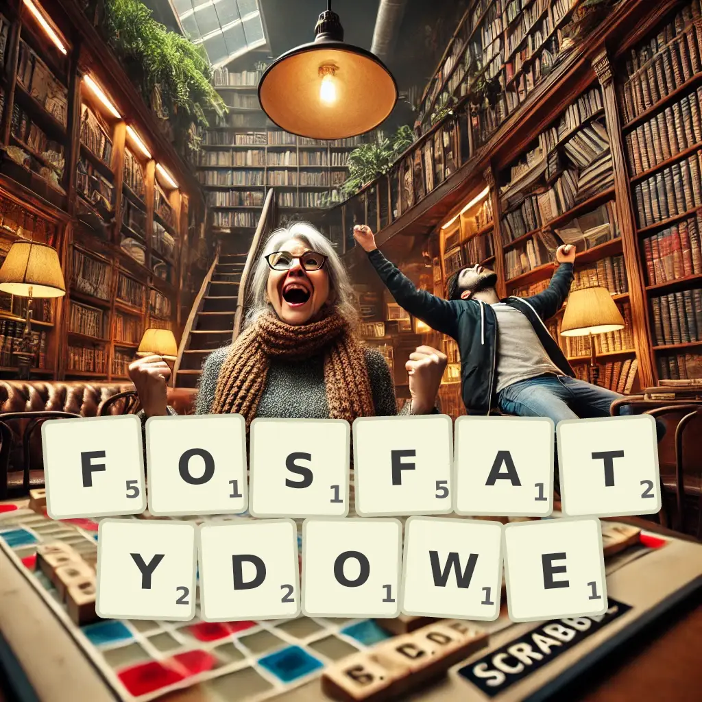 Słowa z liter FOSFATYDOWE