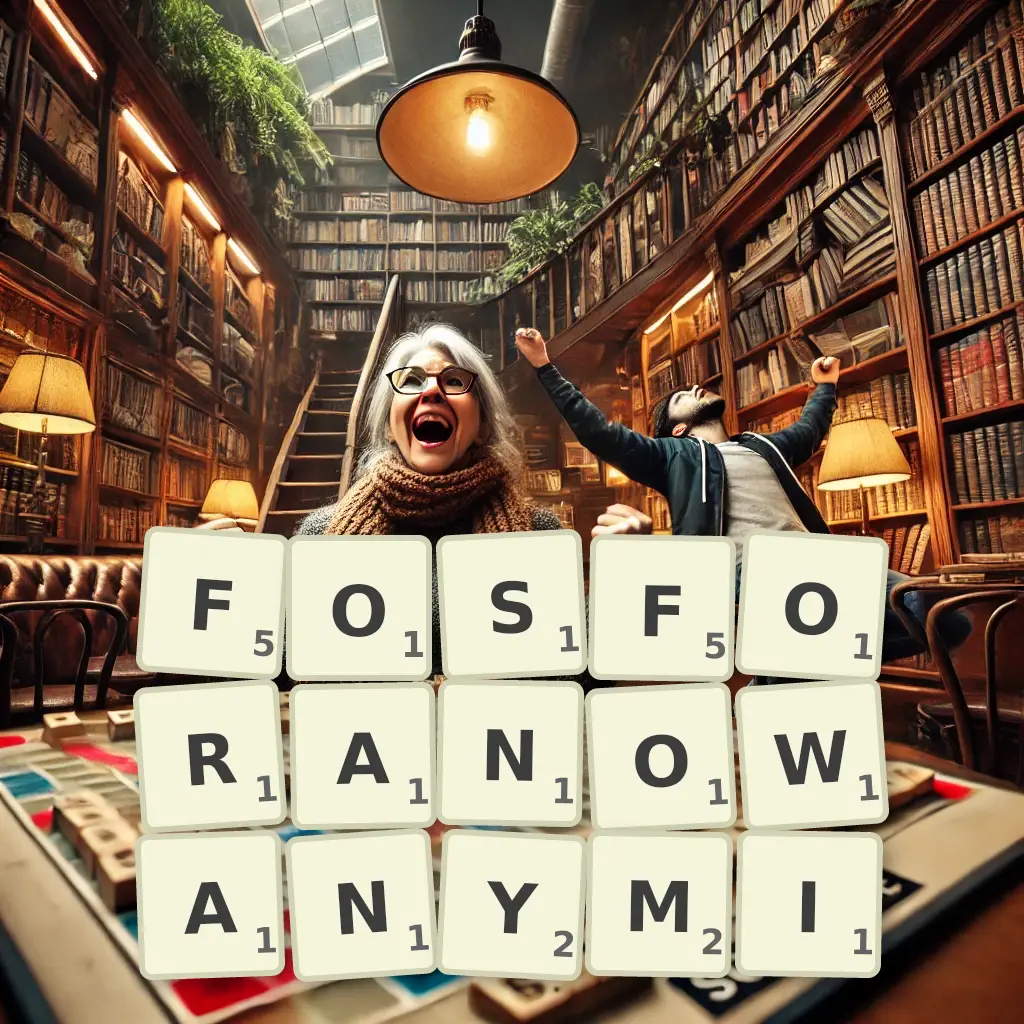 Słowa z liter FOSFORANOWANYMI