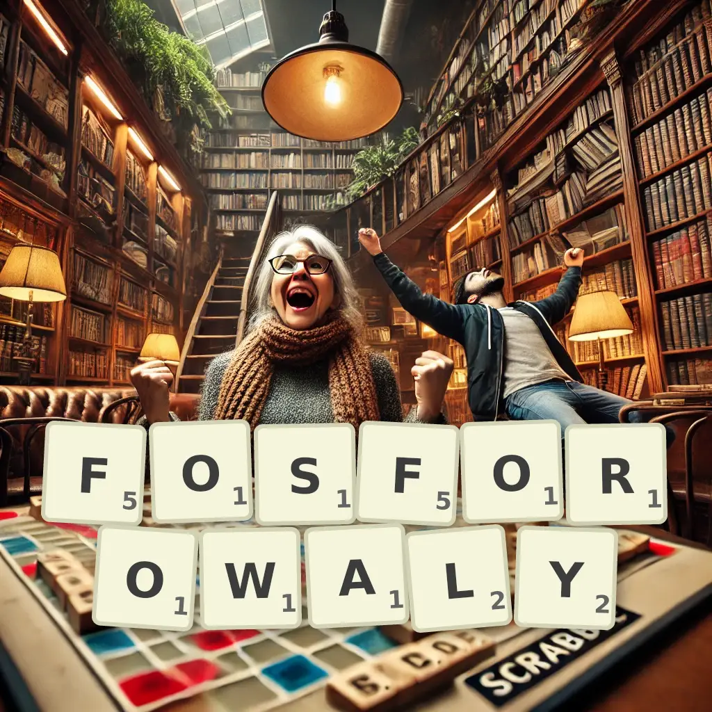 Słowa z liter FOSFOROWAŁY