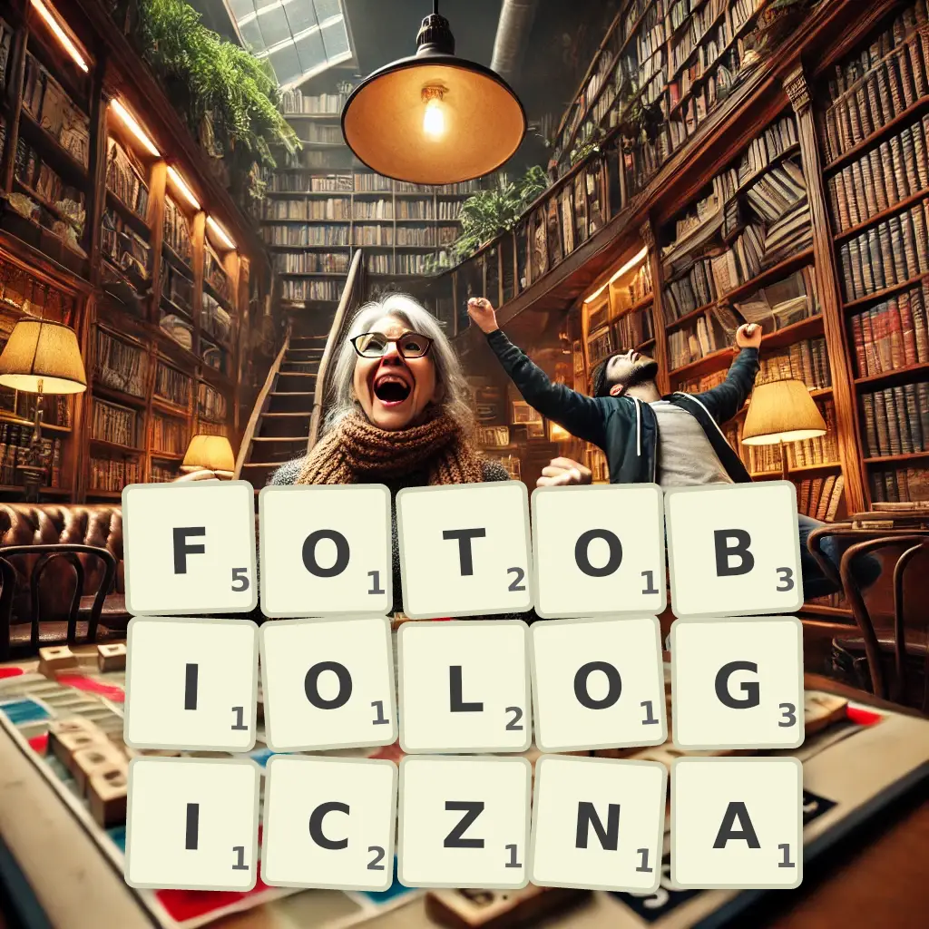 Lista słów z liter FOTOBIOLOGICZNA Słowa z liter FOTOBIOLOGICZNA
