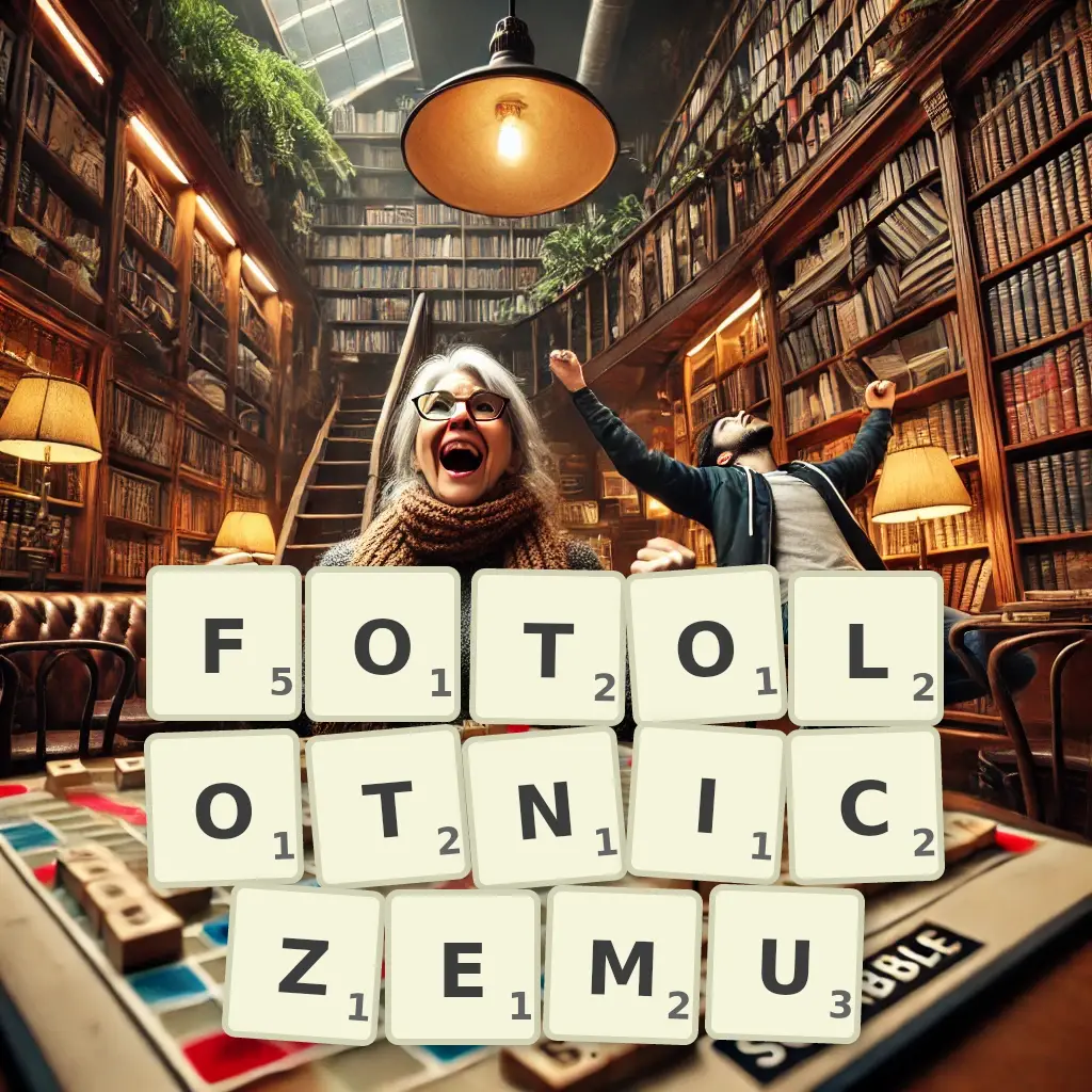 Słowa z liter FOTOLOTNICZEMU