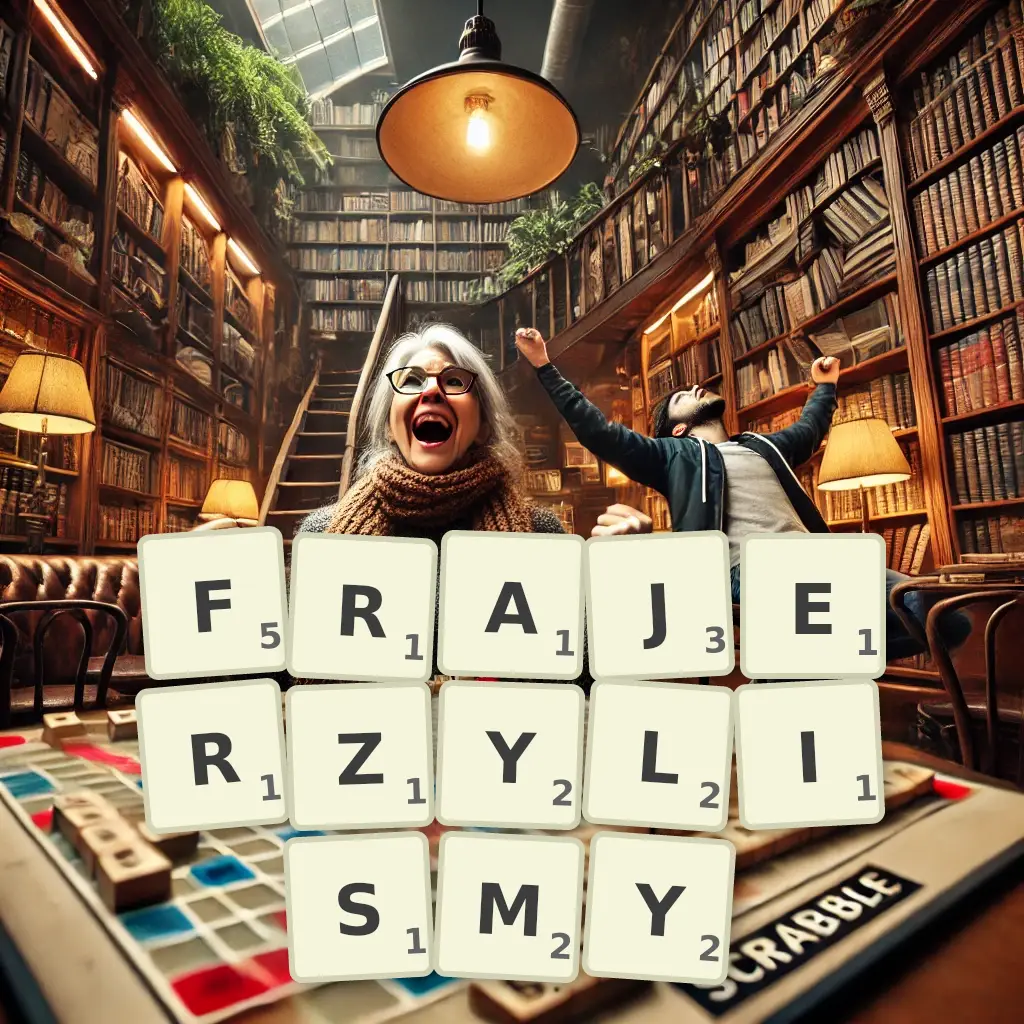 Lista słów z liter FRAJERZYLIŚMY Słowa z liter FRAJERZYLIŚMY