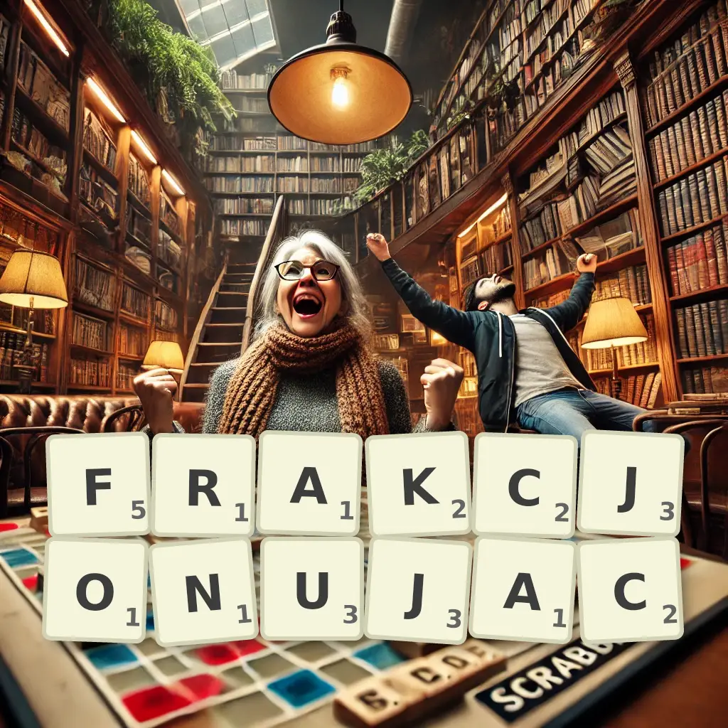 Słowa z liter FRAKCJONUJĄC