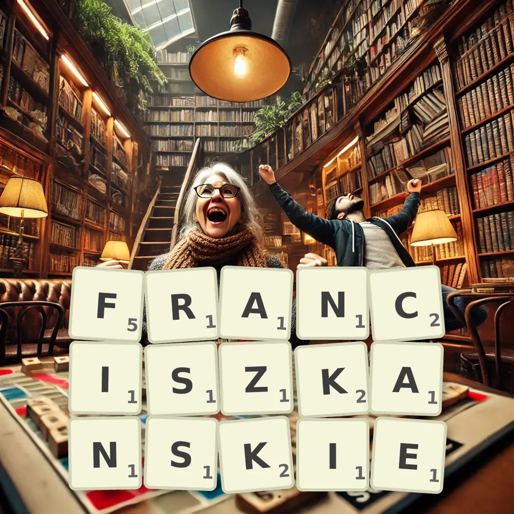 Słowa z liter FRANCISZKAŃSKIE