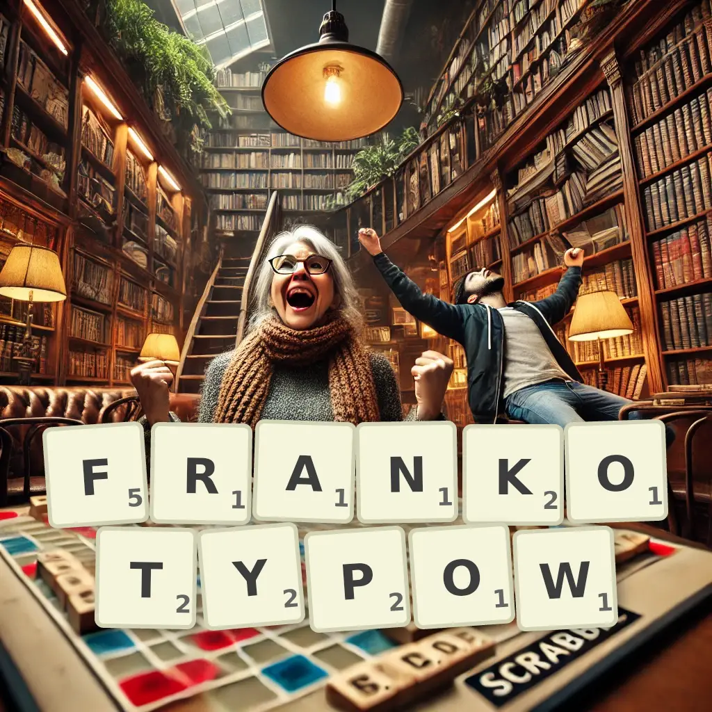 Słowa z liter FRANKOTYPÓW