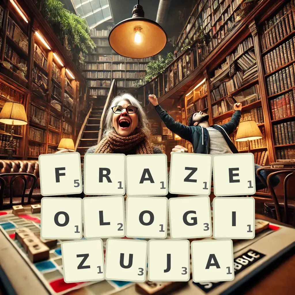 Słowa z liter FRAZEOLOGIZUJĄ