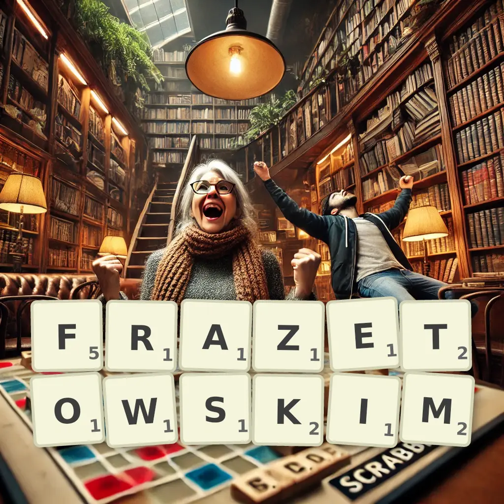 Słowa z liter FRAŻETOWSKIM