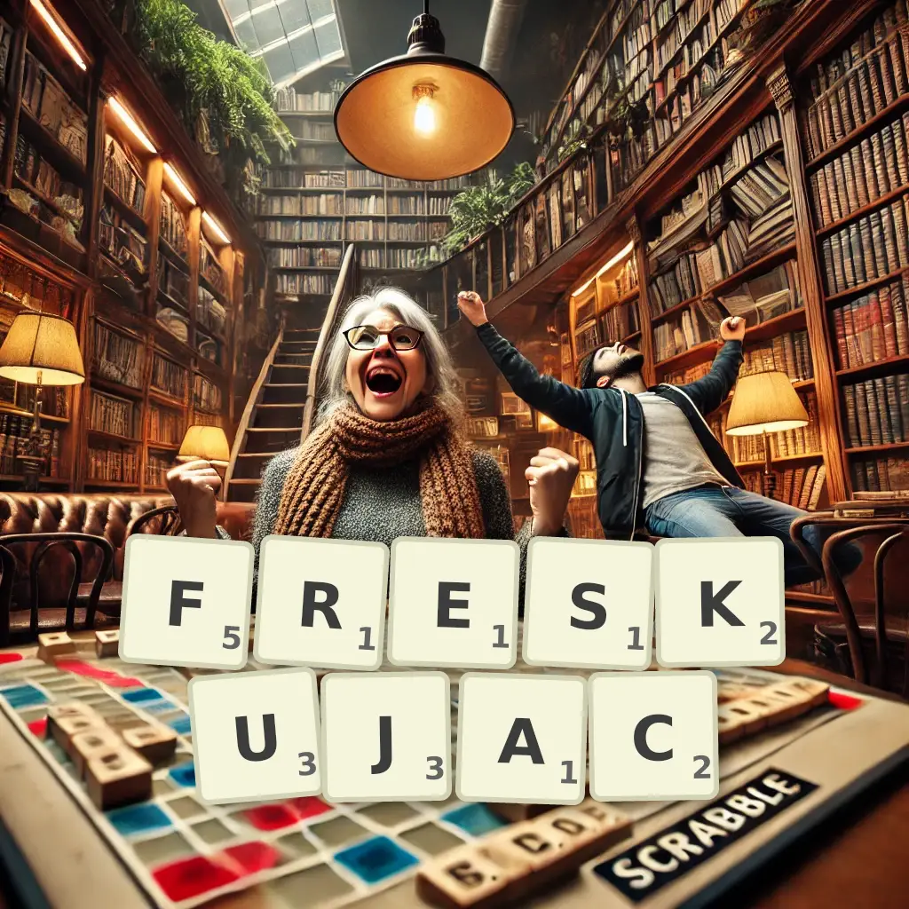 Słowa z liter FRESKUJĄC